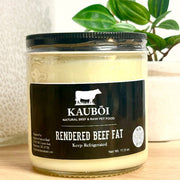 100% Grass-fed & Finished Oregon Beef Tallow