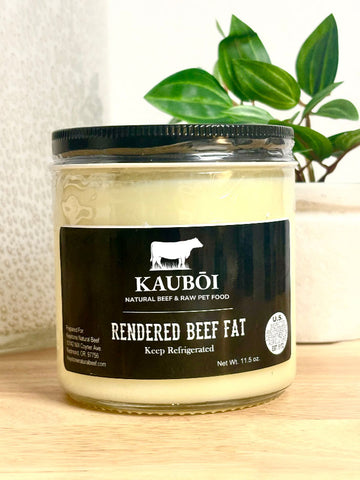 100% Grass-fed & Finished Oregon Beef Tallow